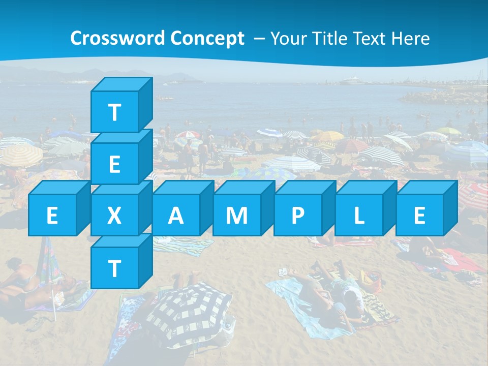 Mystery Genius Eyes PowerPoint Template