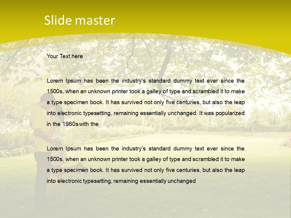 Unlimited Delusional Nonsense PowerPoint Template