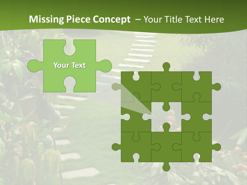 Spiral Droste Male PowerPoint Template