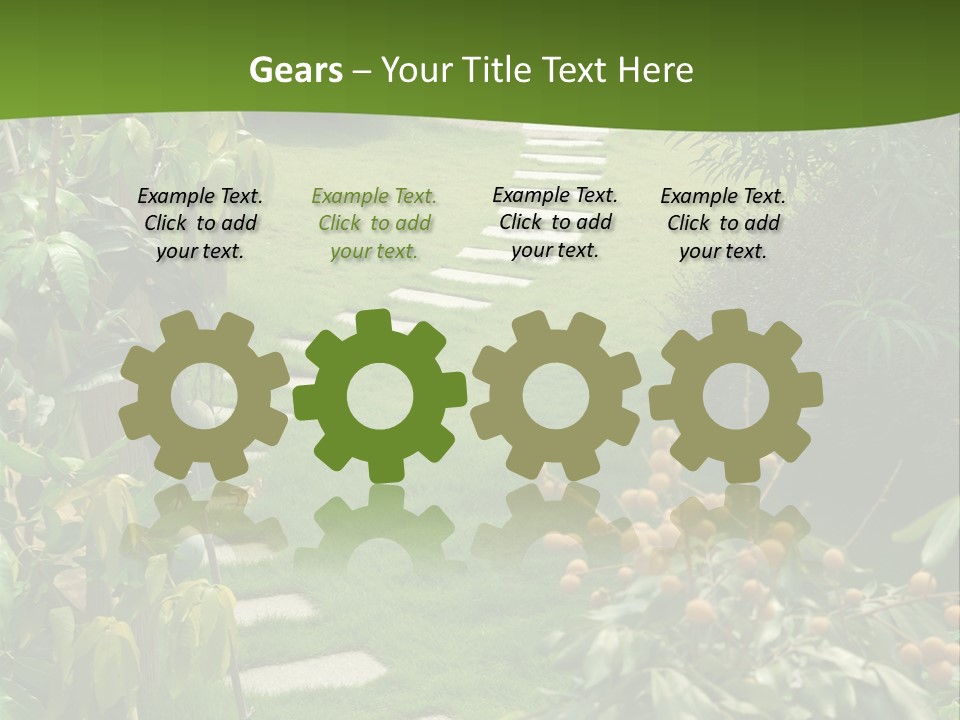 Spiral Droste Male PowerPoint Template