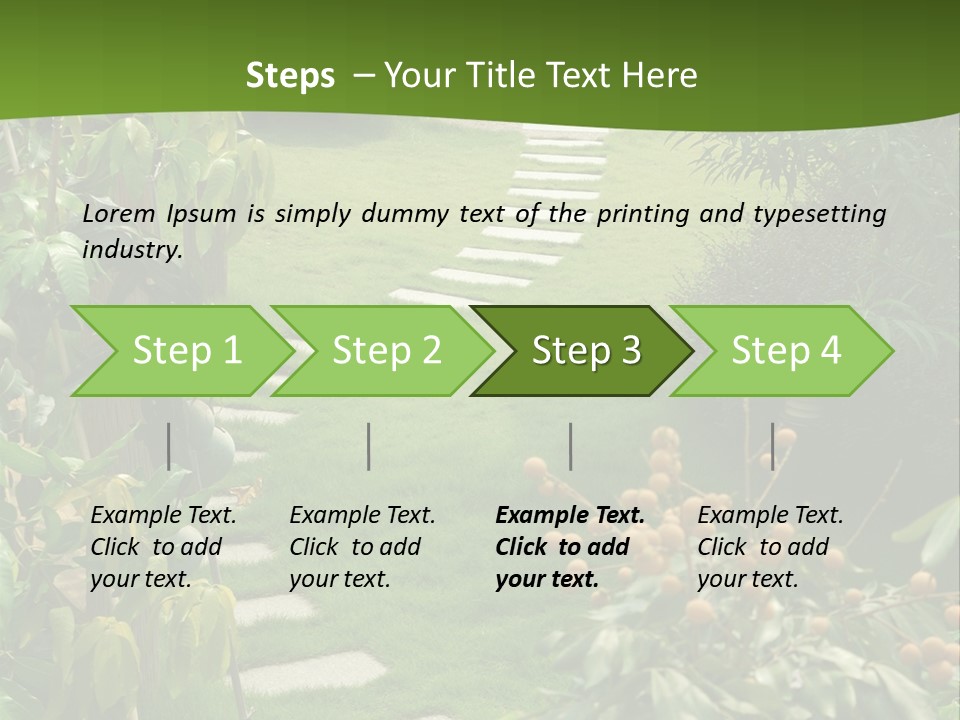 Spiral Droste Male PowerPoint Template