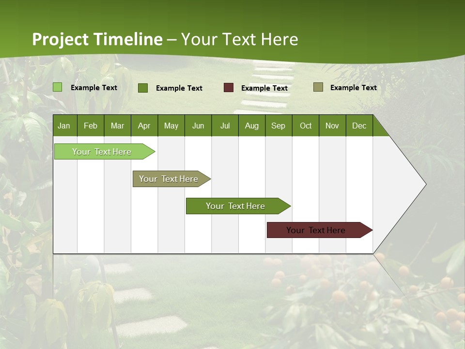 Spiral Droste Male PowerPoint Template