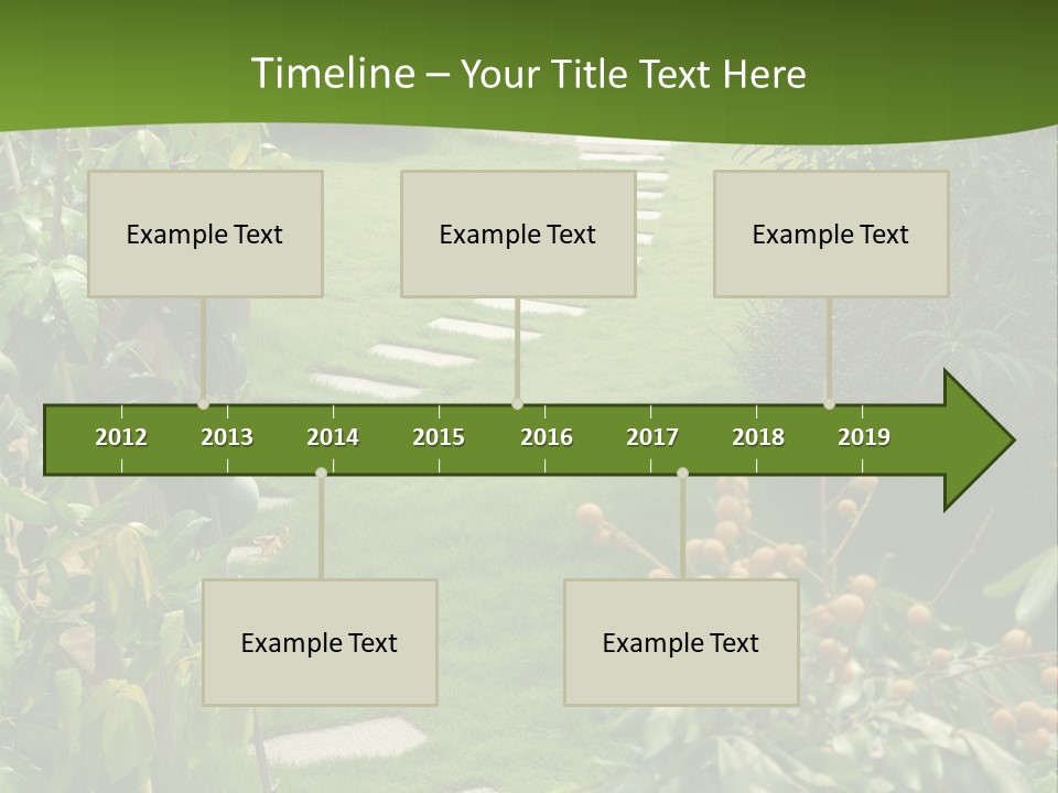 Spiral Droste Male PowerPoint Template
