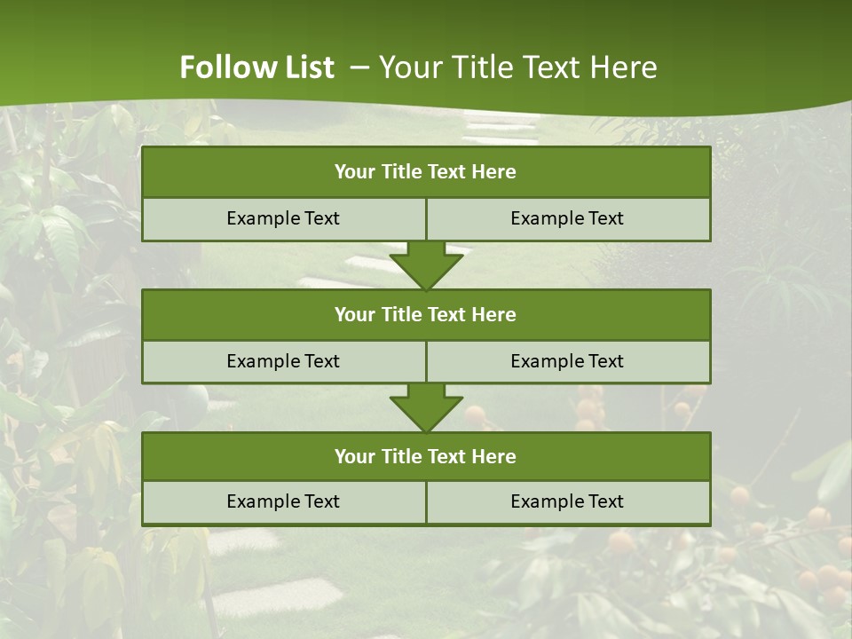 Spiral Droste Male PowerPoint Template