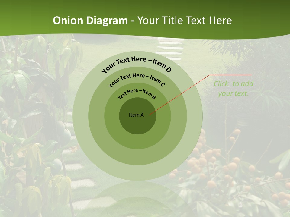 Spiral Droste Male PowerPoint Template
