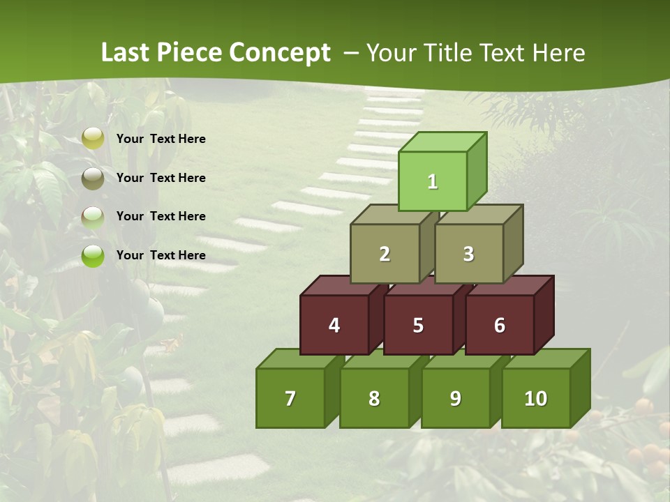 Spiral Droste Male PowerPoint Template