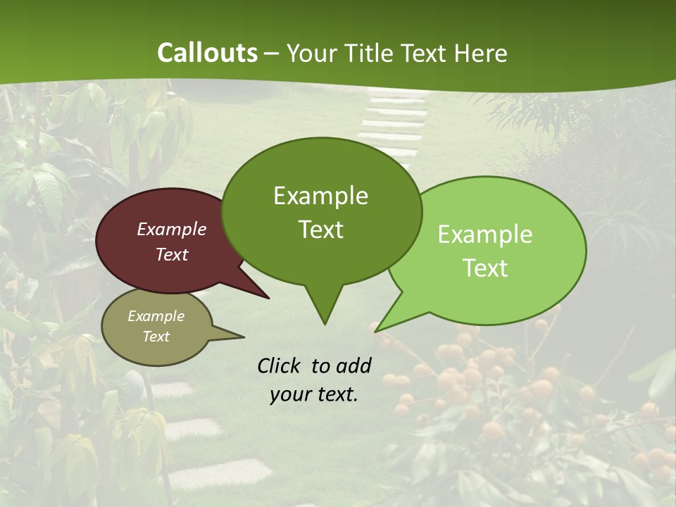Spiral Droste Male PowerPoint Template