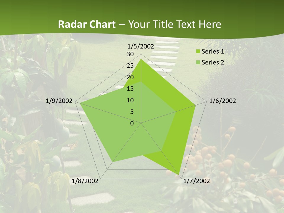 Spiral Droste Male PowerPoint Template