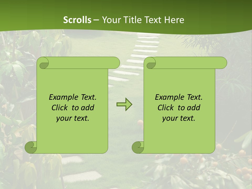 Spiral Droste Male PowerPoint Template