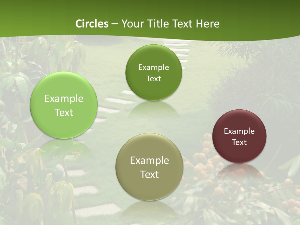 Spiral Droste Male PowerPoint Template