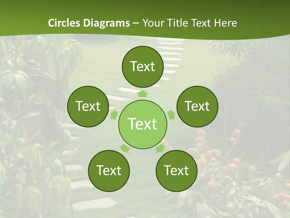 Spiral Droste Male PowerPoint Template