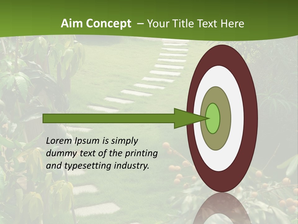 Spiral Droste Male PowerPoint Template