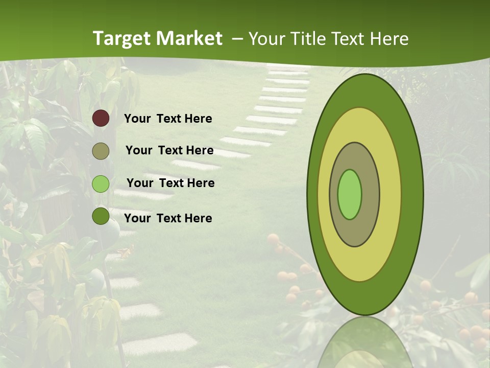 Spiral Droste Male PowerPoint Template