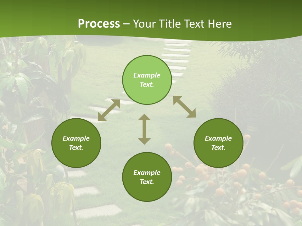 Spiral Droste Male PowerPoint Template