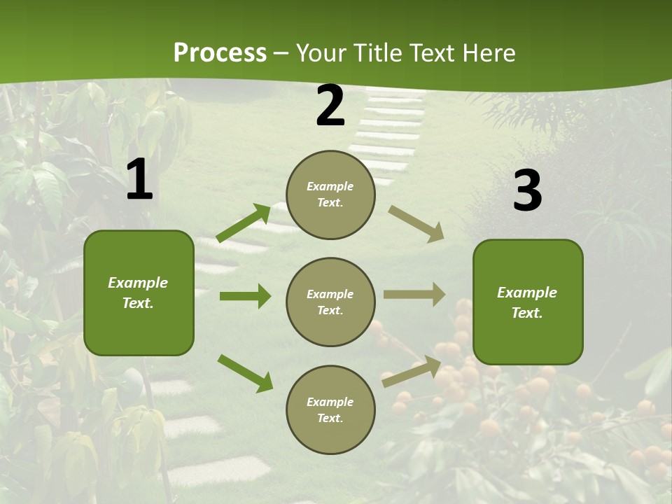 Spiral Droste Male PowerPoint Template