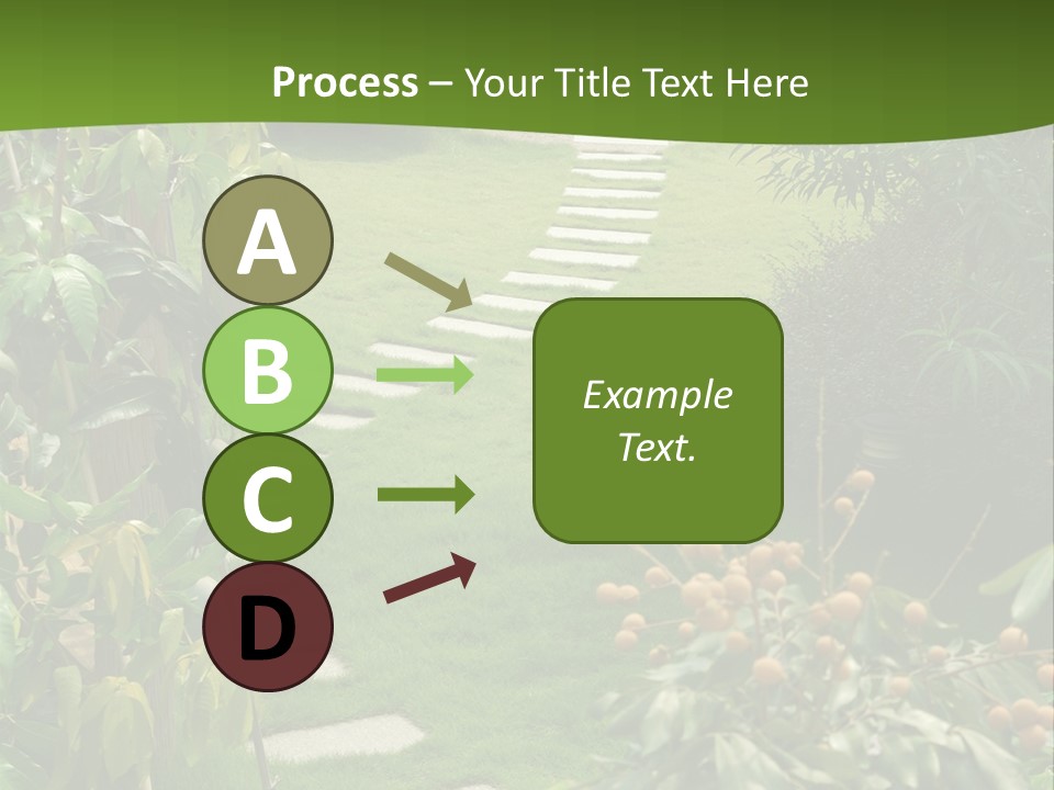 Spiral Droste Male PowerPoint Template