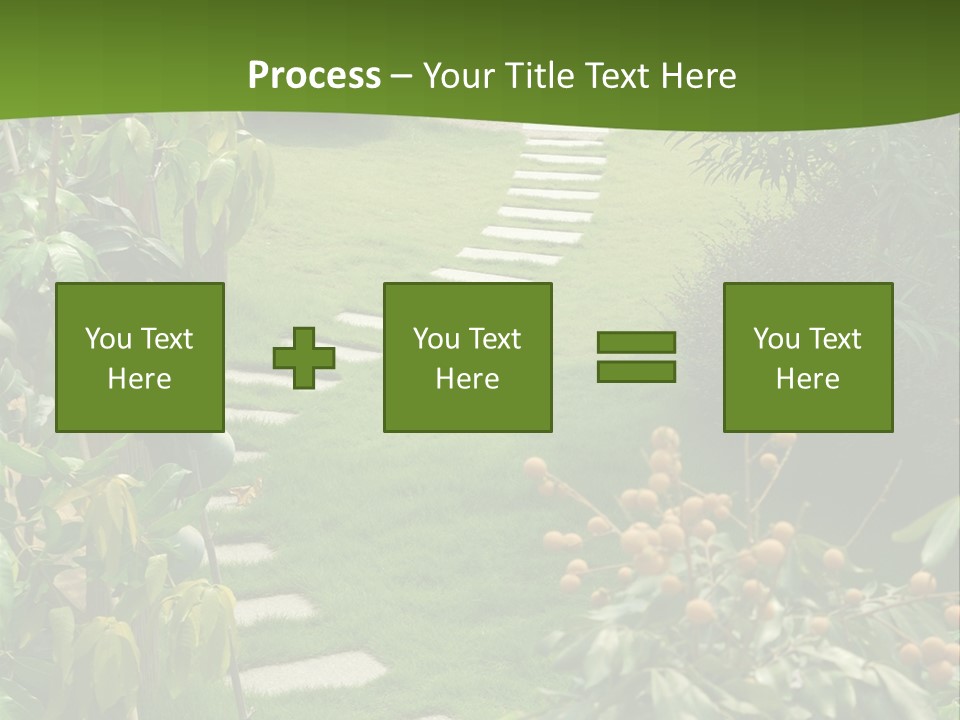 Spiral Droste Male PowerPoint Template