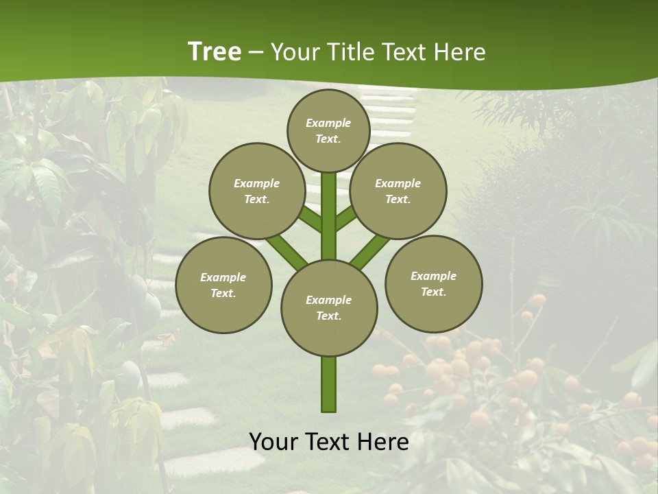 Spiral Droste Male PowerPoint Template