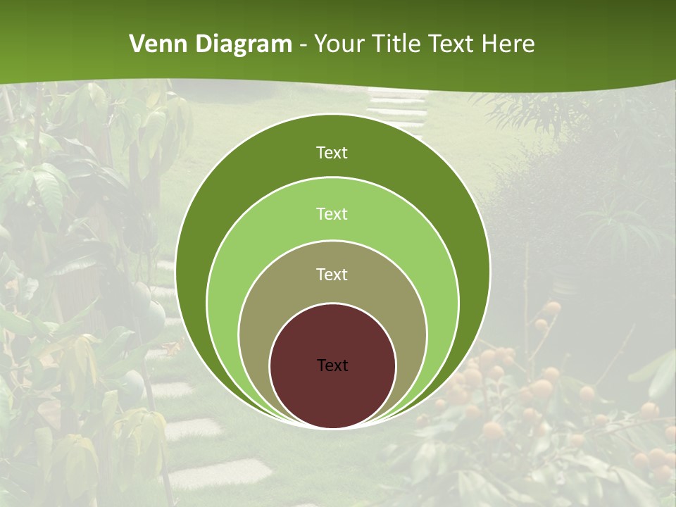 Spiral Droste Male PowerPoint Template