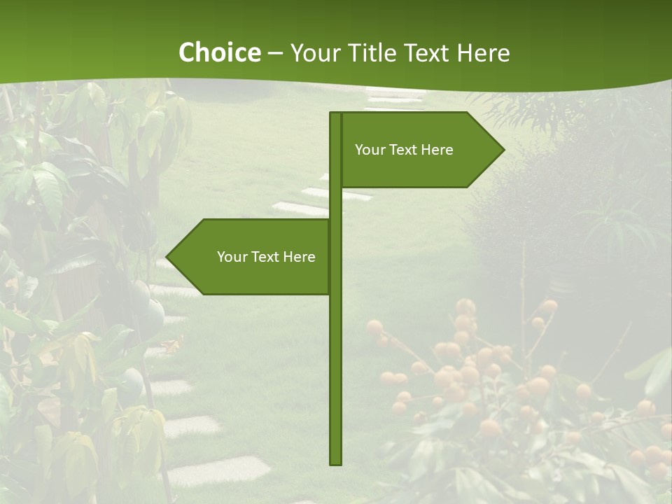 Spiral Droste Male PowerPoint Template