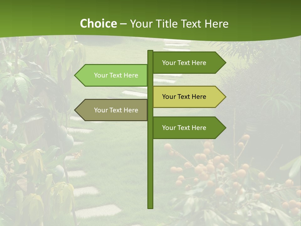 Spiral Droste Male PowerPoint Template