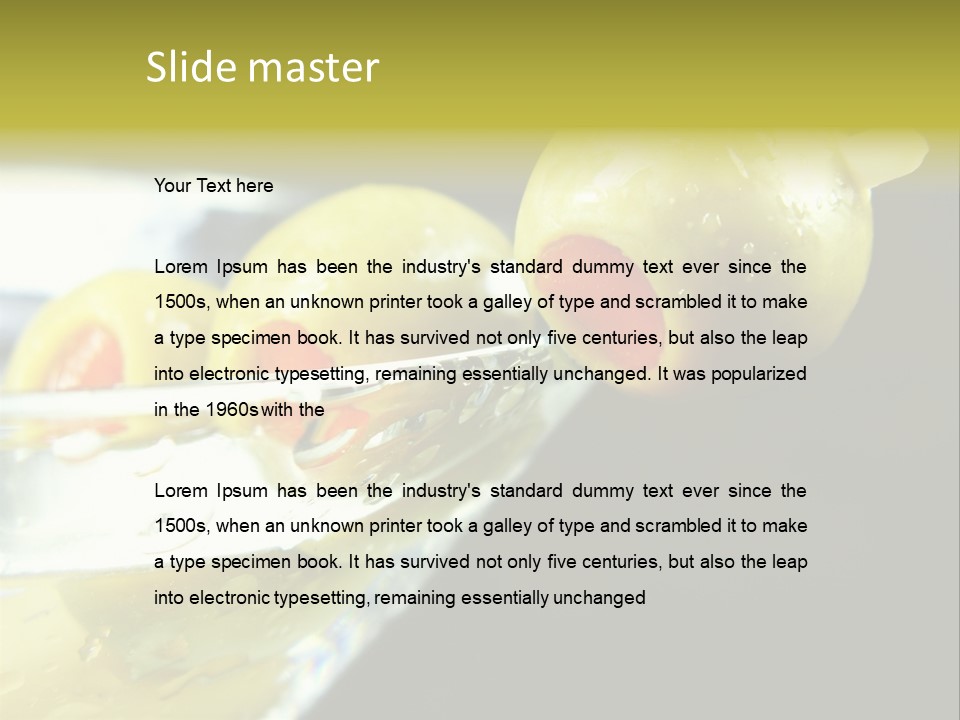 Reverse Twist Male PowerPoint Template