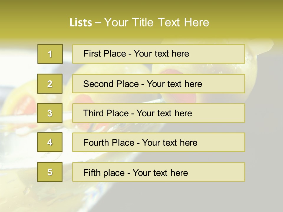Reverse Twist Male PowerPoint Template