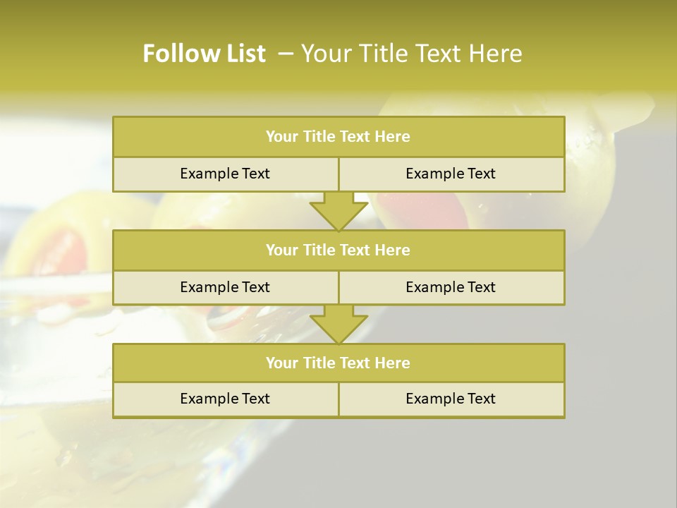 Reverse Twist Male PowerPoint Template