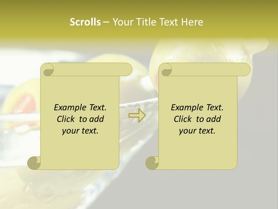 Reverse Twist Male PowerPoint Template