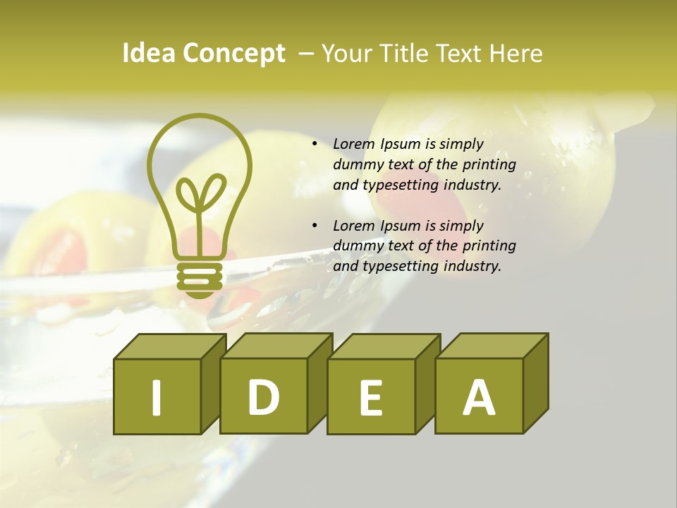 Reverse Twist Male PowerPoint Template