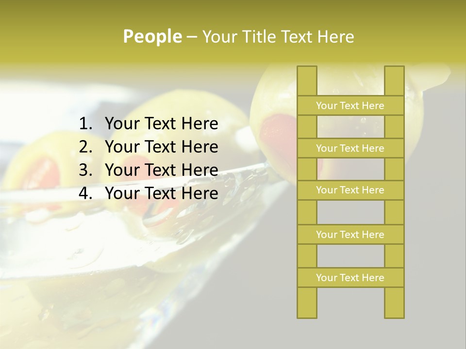 Reverse Twist Male PowerPoint Template