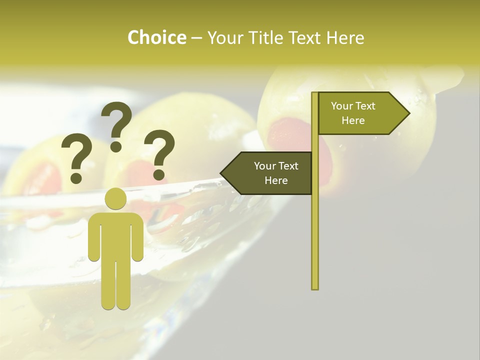 Reverse Twist Male PowerPoint Template