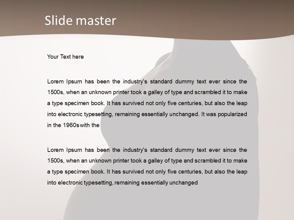 Spiral Oddity Paradox PowerPoint Template