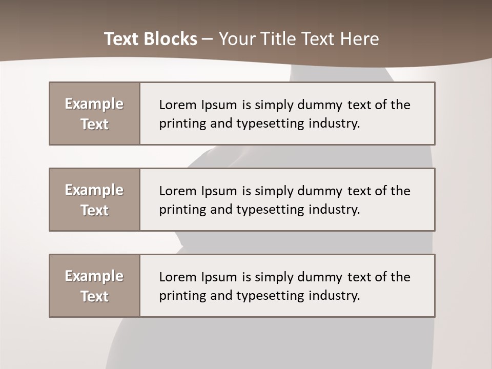 Spiral Oddity Paradox PowerPoint Template