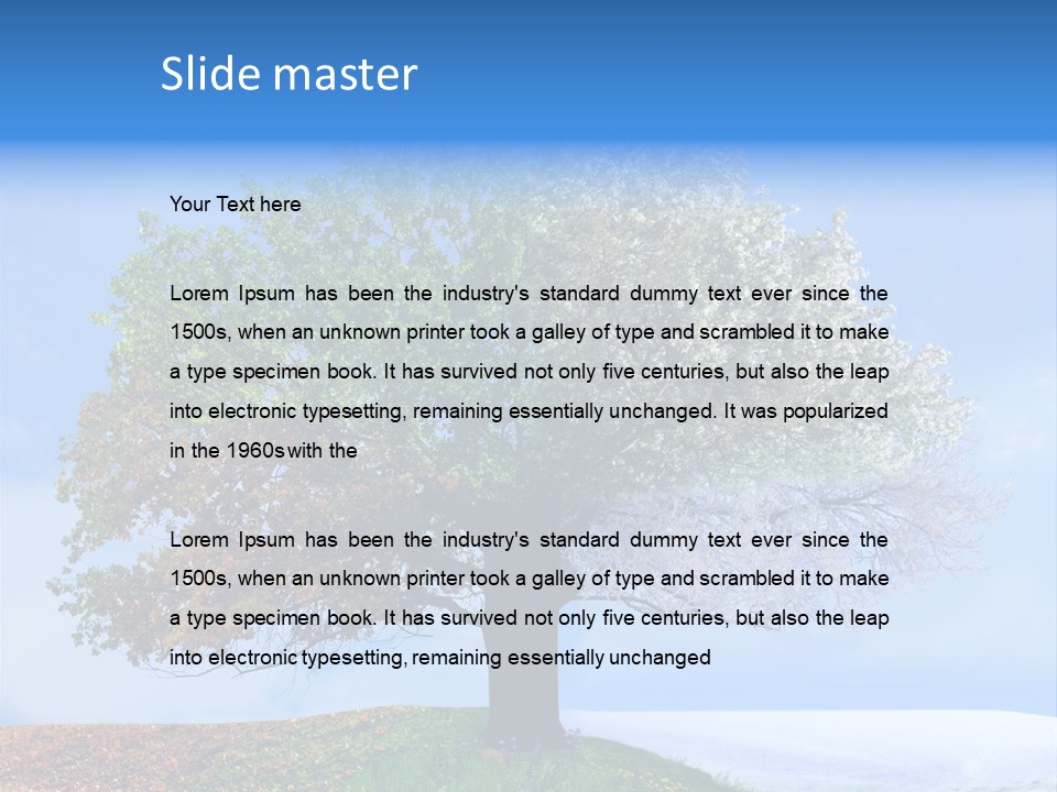 Smart Delusional Spiral PowerPoint Template