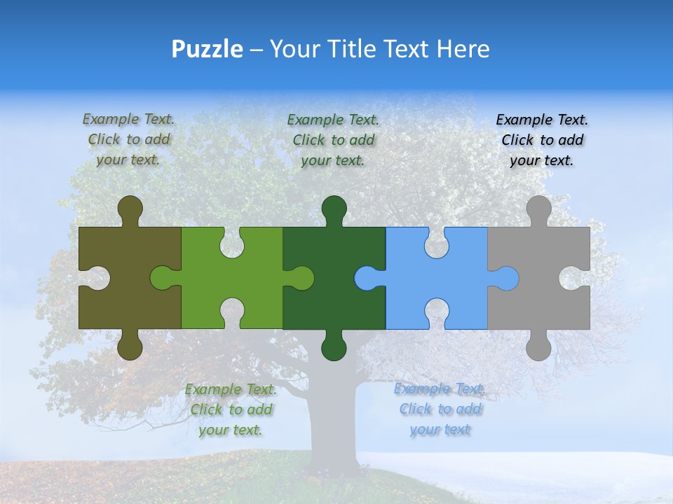Smart Delusional Spiral PowerPoint Template