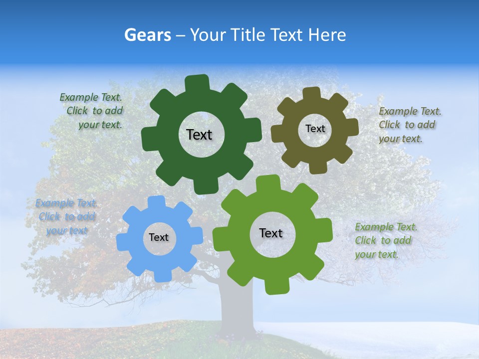 Smart Delusional Spiral PowerPoint Template