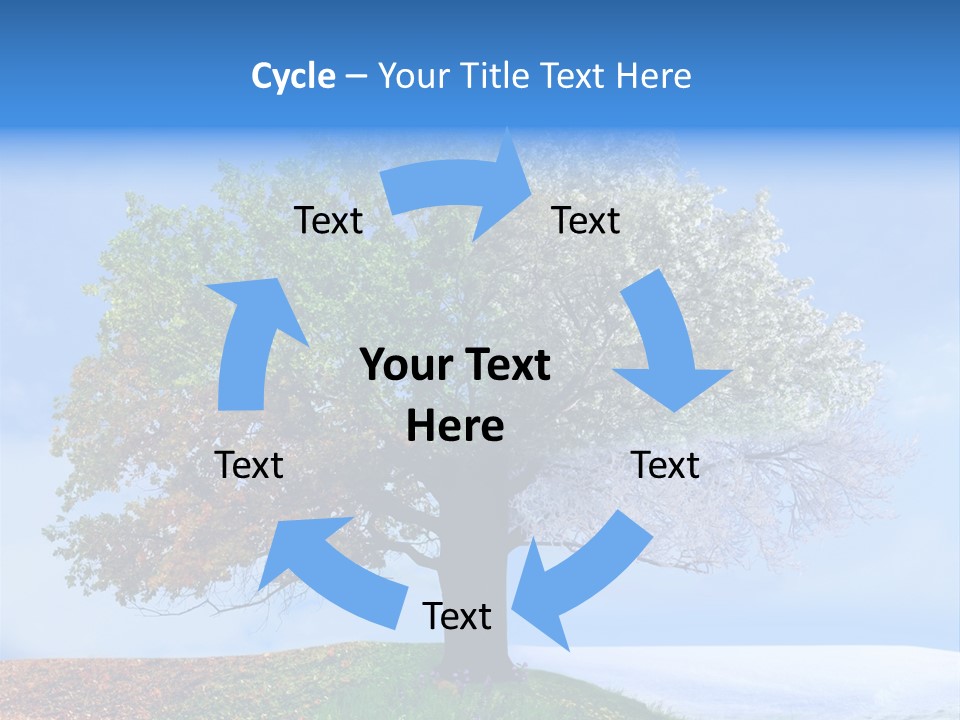 Smart Delusional Spiral PowerPoint Template