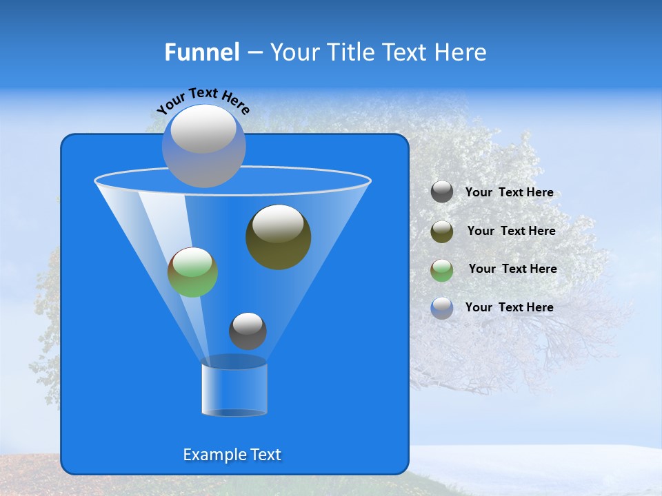 Smart Delusional Spiral PowerPoint Template