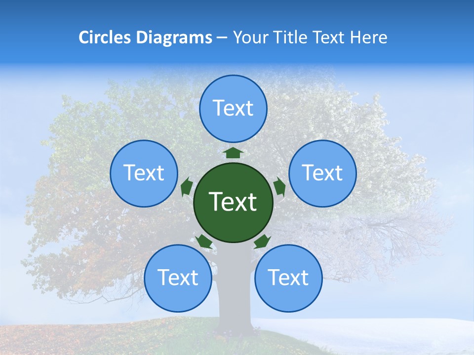 Smart Delusional Spiral PowerPoint Template