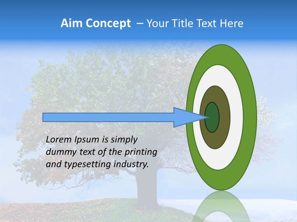 Smart Delusional Spiral PowerPoint Template