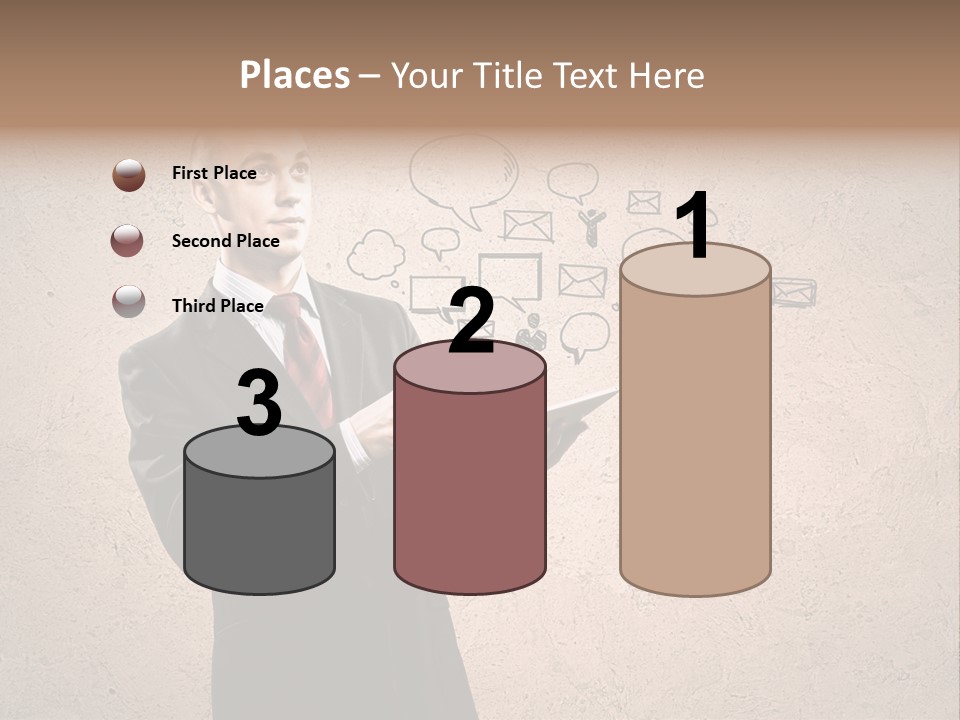 Spiral Paradox Oddity PowerPoint Template