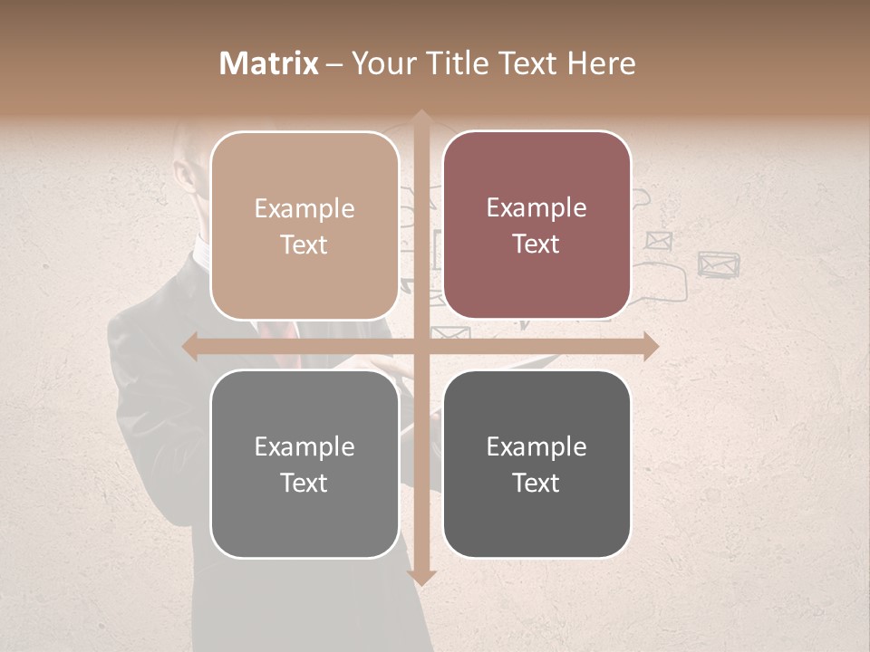 Spiral Paradox Oddity PowerPoint Template
