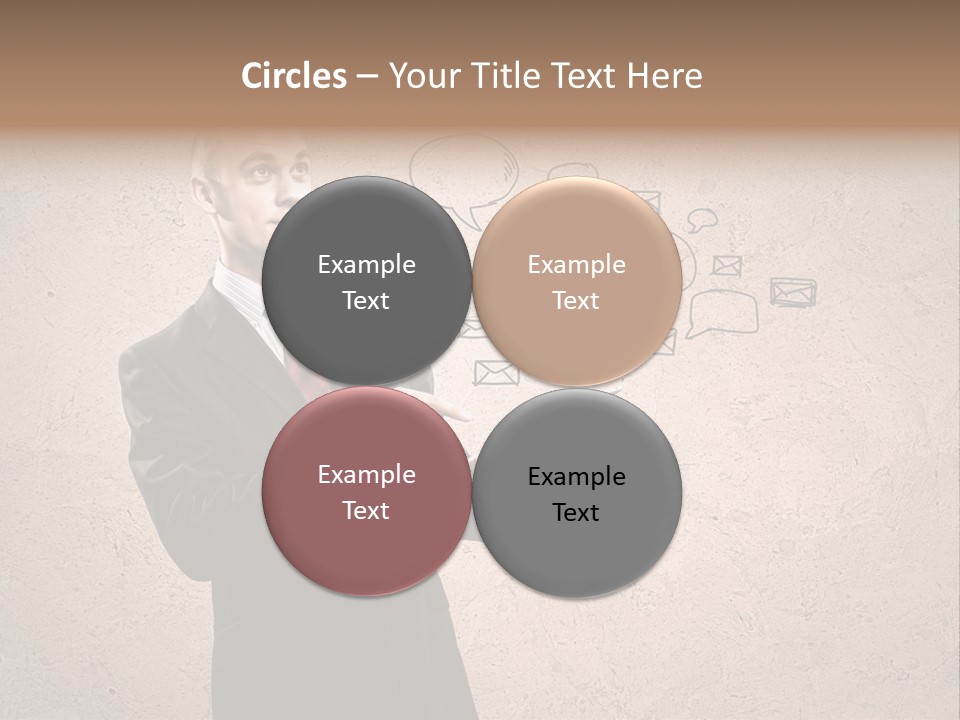 Spiral Paradox Oddity PowerPoint Template