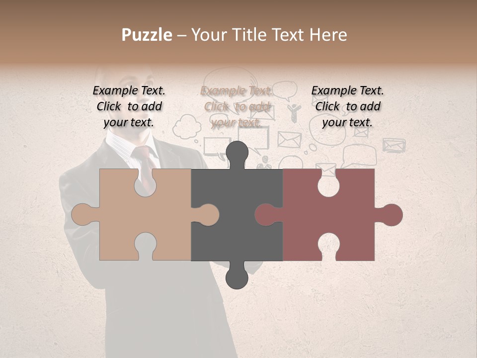 Spiral Paradox Oddity PowerPoint Template