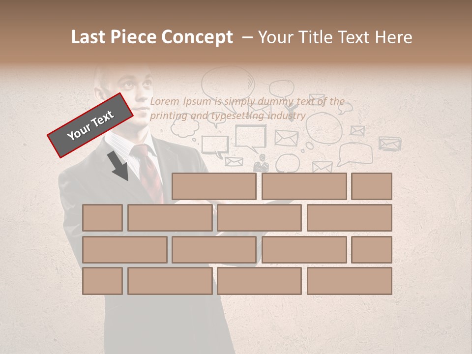 Spiral Paradox Oddity PowerPoint Template