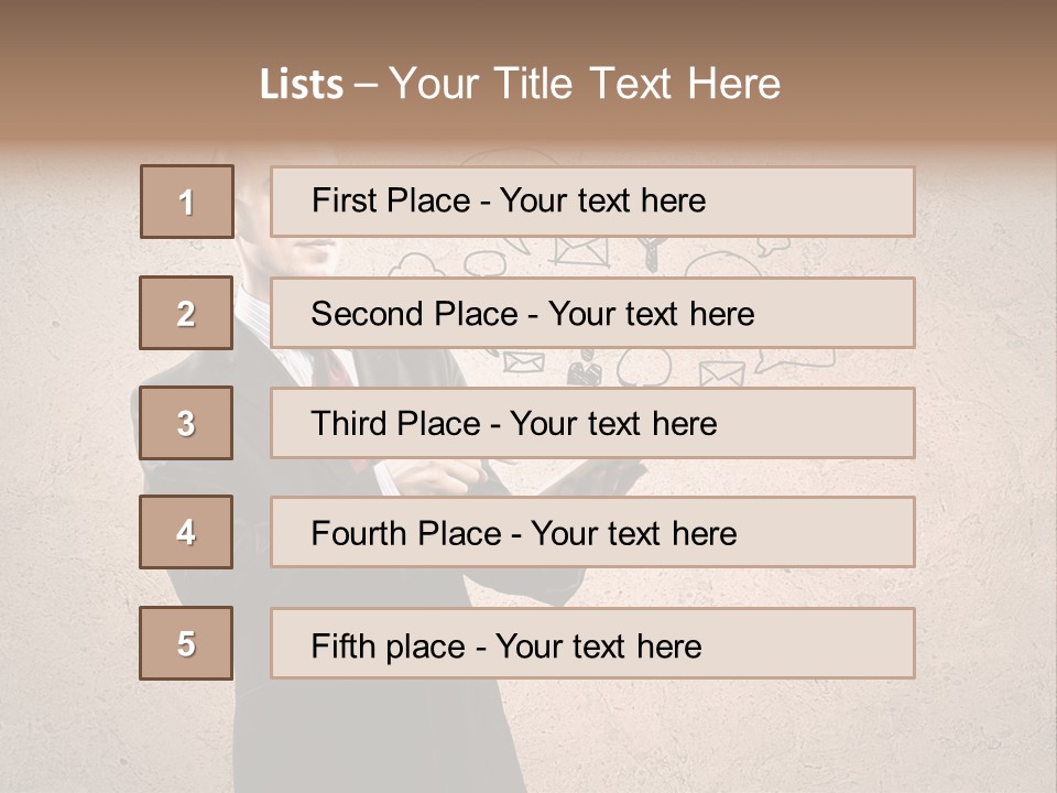 Spiral Paradox Oddity PowerPoint Template