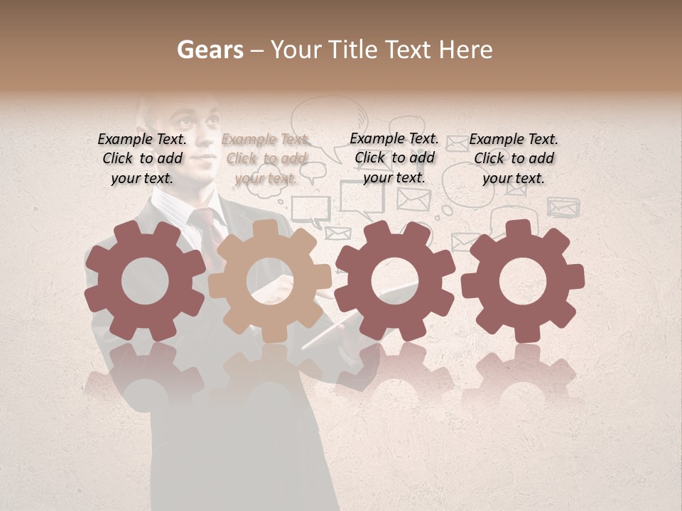 Spiral Paradox Oddity PowerPoint Template