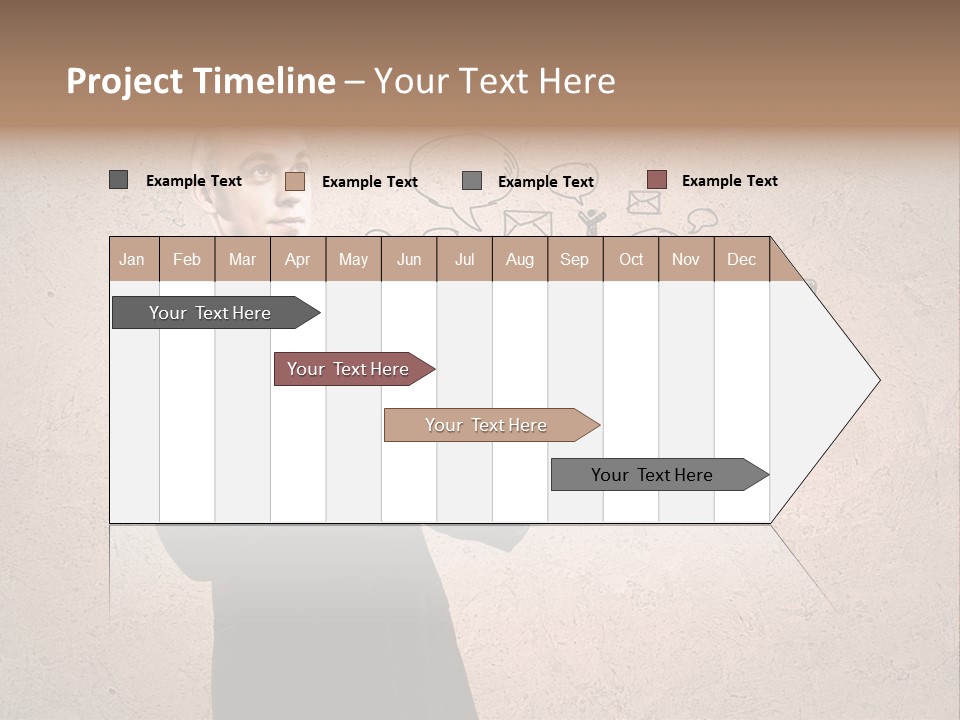 Spiral Paradox Oddity PowerPoint Template