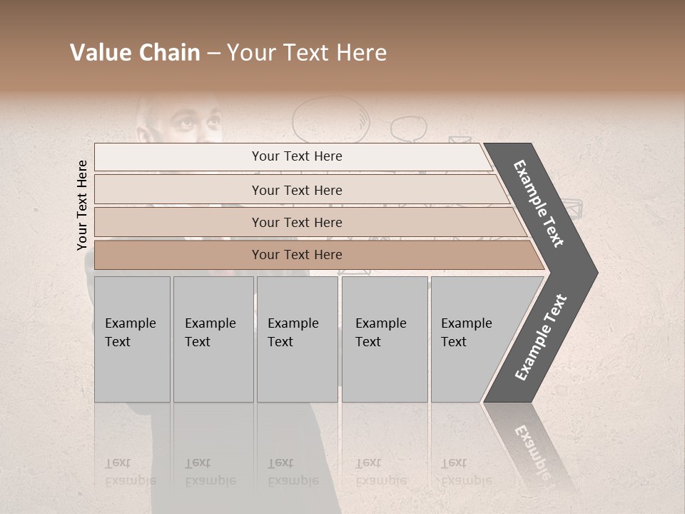 Spiral Paradox Oddity PowerPoint Template